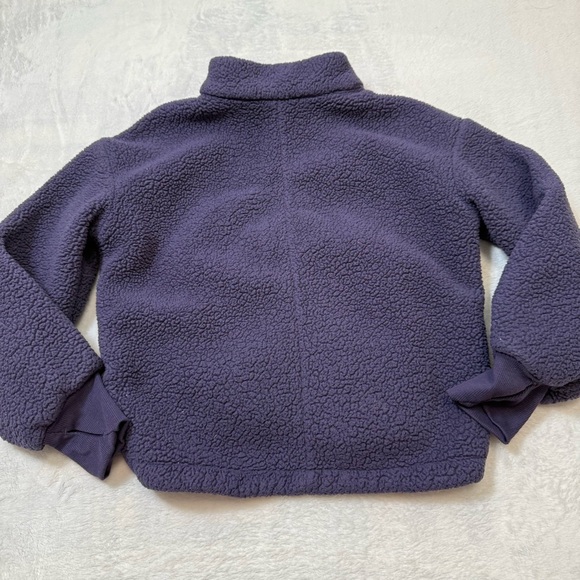 🍁 3/$15 All in Motion Kids' Fleece Pullover - Dark Purple - Picture 4 of 4